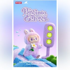 PopMart The Monsters Labubu, plush vinyl pendant, Luck
